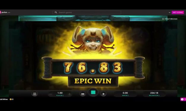 Pulsz Sweepstakes Casino: Hex Big Win 1.00 SC Bet