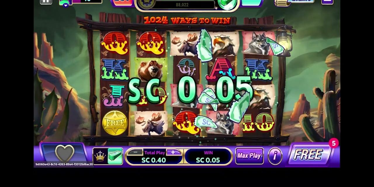 LuckyLand Sweepstakes Casino Buffalo Rush Big Win