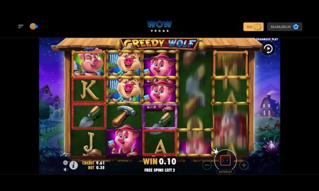 Wow Vegas Sweepstakes Casino: Greedy Wolf Big Win