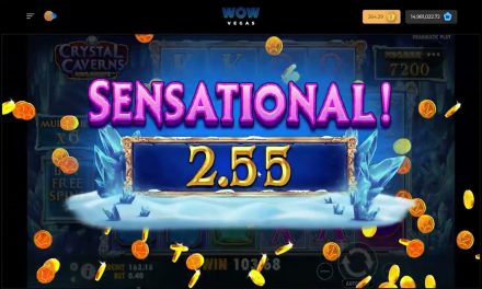 Wow Vegas Sweepstakes Casino: Crystal Caverns Big Win