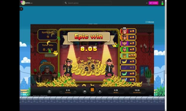 Pulsz Sweepstakes Casino: Banana Town Big Win .10 SC Bet Size