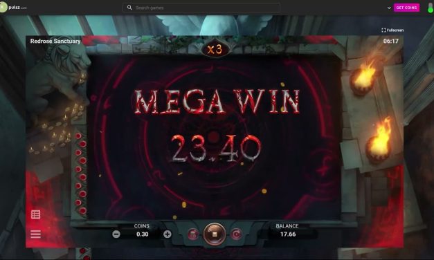 Pulsz Sweepstakes Casino: Redrose Sanctuary Big Win