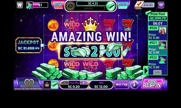 LuckyLand Sweepstakes Casino Stellar Wilds Big Win
