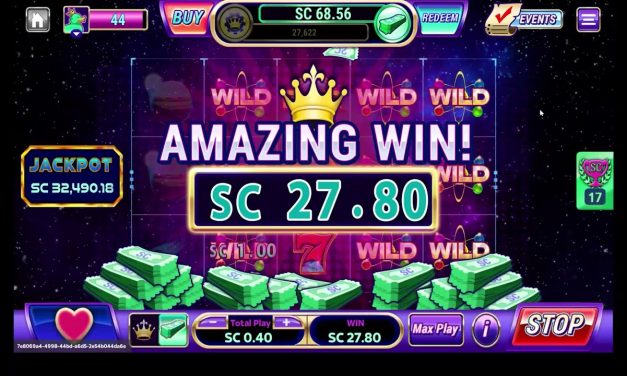 LuckyLand Sweepstakes Casino Stellar Wilds Big Win