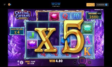 Wow Vegas Sweepstakes Casino: Crystal Caverns Big Win