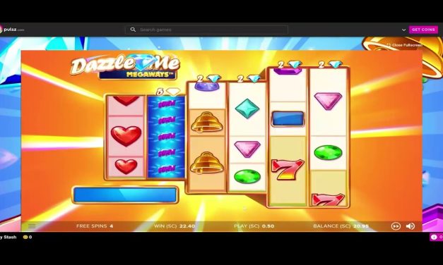 Pulsz Sweepstakes Casino Dazzle Me Big Win