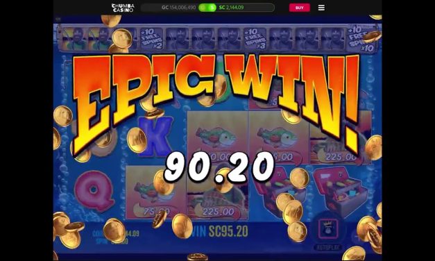 Chumba Sweepstakes Casino: Big Bass Bonanza Big Win #chumbacasino #bigbassbonanza