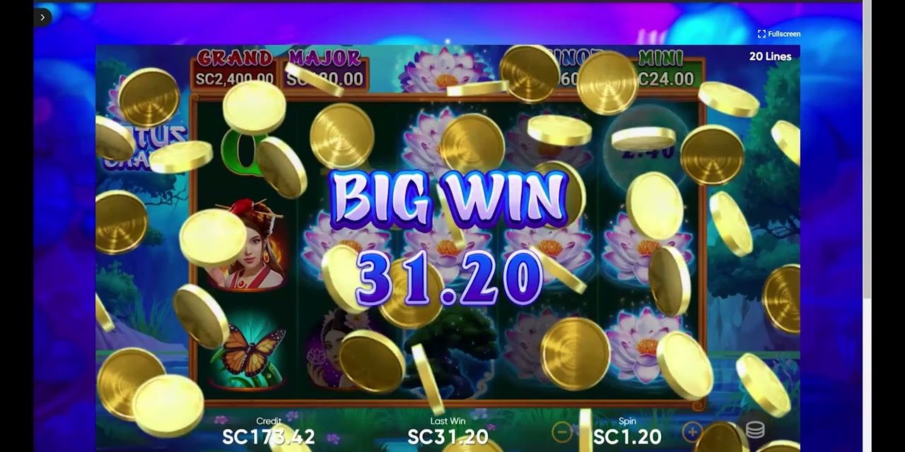 Pulsz Sweepstakes Casino: Lotus Charm Big Win