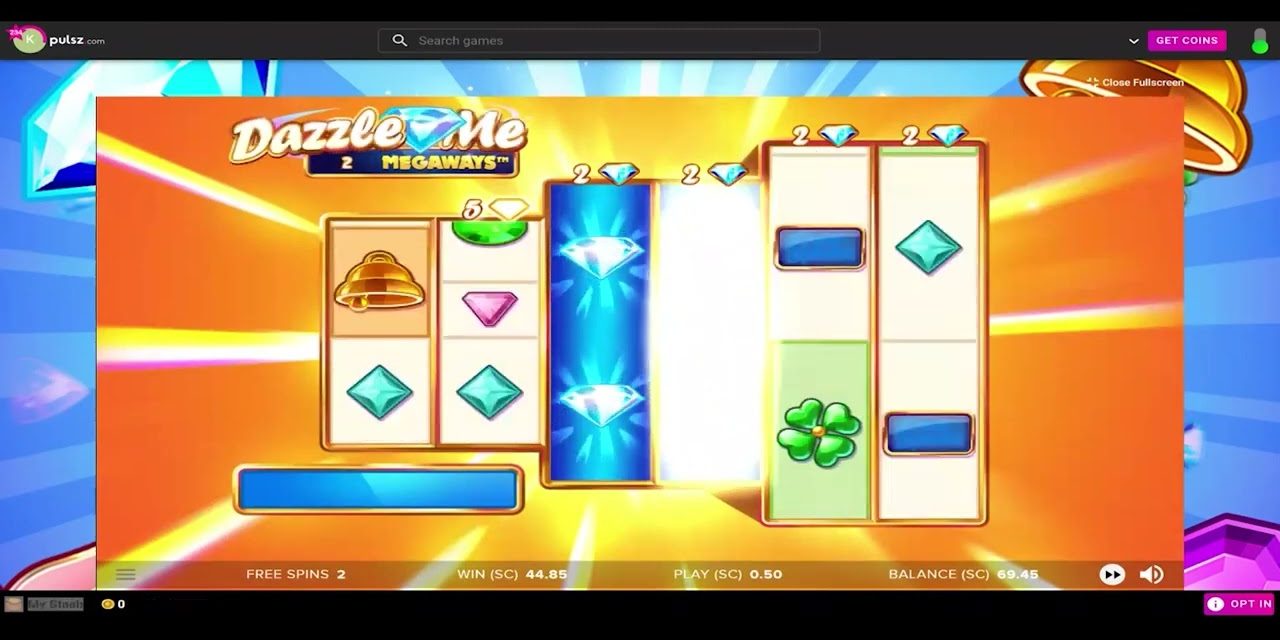 Pulsz Sweepstakes Casino: DazzleMe Big Win
