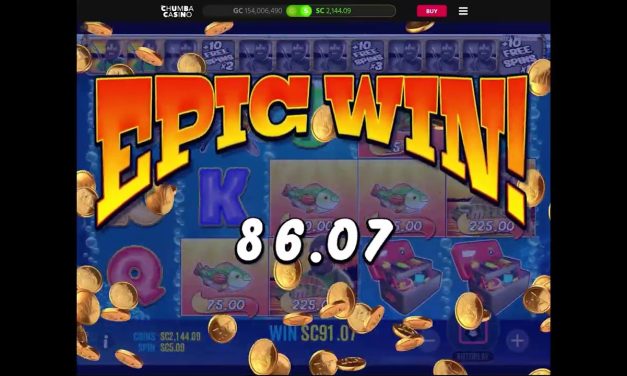 Chumba Sweepstakes Casino: Big Bass Bonanza Big Win #chumba #bigbassbonanzabonus