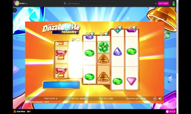 Pulsz Sweepstakes Casino: Dazzle Me Big Win