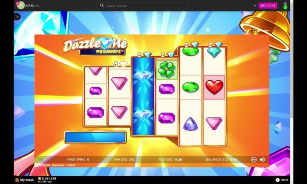 Pulsz Sweepstakes Casino: Dazzle Me Big Win