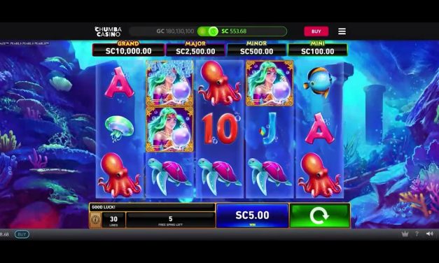 Chumba Sweepstakes Casino: Pearls Pearls Pearls Big Win
