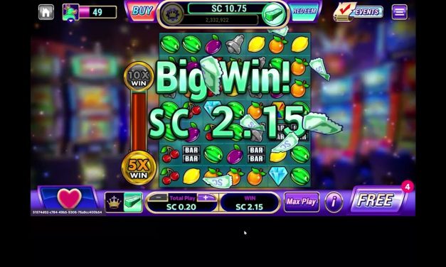 LuckyLand Sweepstakes Casino Classic Clusters Big Win