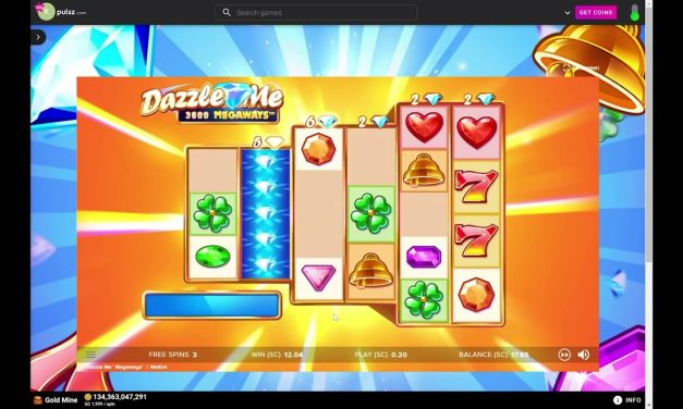 Pulsz Sweepstakes Casino: Dazzle Me Big Win