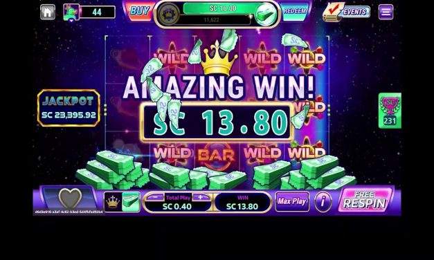 LuckyLand Sweepstakes Casino: Stellar Wilds Big Win