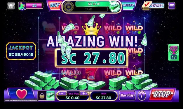 LuckyLand Sweepstakes Casino: Stellar Wilds Big Win