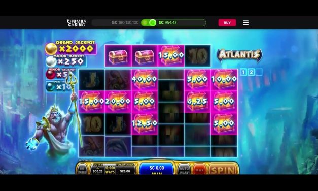 Chumba Sweepstakes Casino: Atlantis Big Win #sweepstakes #onlinecasino