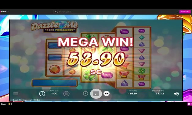 Pulsz Sweepstakes Casino: Dazzle Me Big Win #onlinecasino #sweepstakes #casino #bigwin