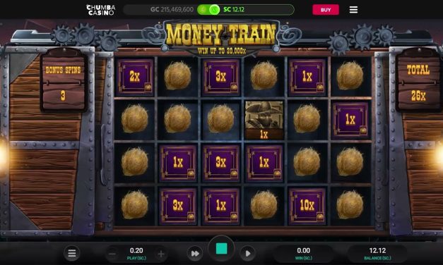 Chumba Sweepstakes Casino: Money Train Big Win