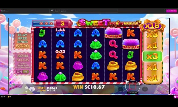 Pulsz Sweepstakes Casino: Sweet Power Nudge Big Win #onlinecasino #sweepstakes #casino #bigwin