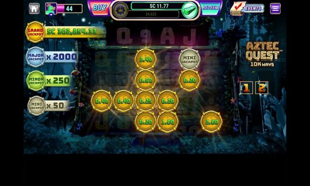 LuckyLand Sweepstakes Casino: Aztec Quest Big Win