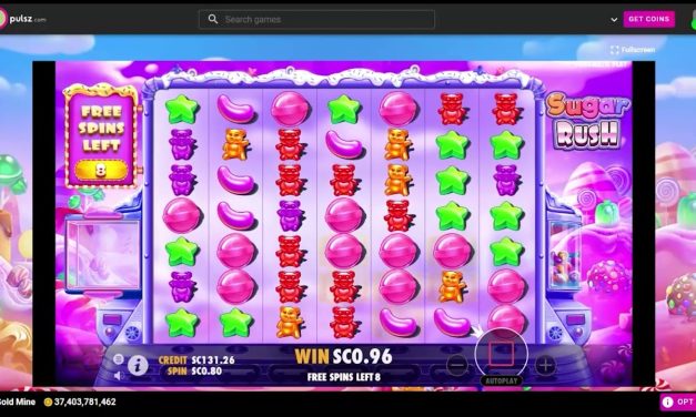 Pulsz Sweepstakes Casino: Sugar Rush Big Win #onlinecasino #sweepstakes #sugarrush  #bigwin