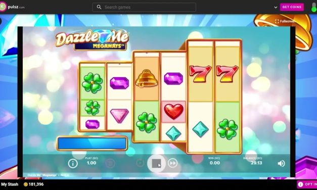 Pulsz Sweepstakes Casino: Dazzle Me Big Win #onlinecasino #sweepstakes #casino #bigwin