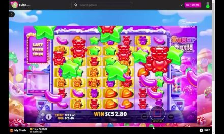 Pulse Sweepstakes Casino: Sugar Rush Big Win #sweepstakes #onlinecasino #sugarrush