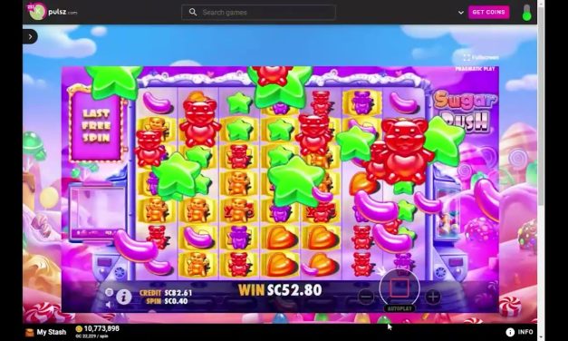 Pulse Sweepstakes Casino: Sugar Rush Big Win #sweepstakes #onlinecasino #sugarrush