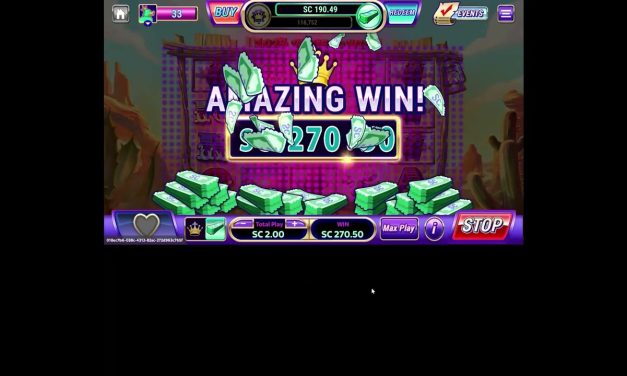 LuckyLand Sweepstakes Casino: Buffalo Rush Big Win