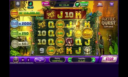 LuckyLand Sweepstakes Casino: Aztec Quest Big Win .40 SC Bet
