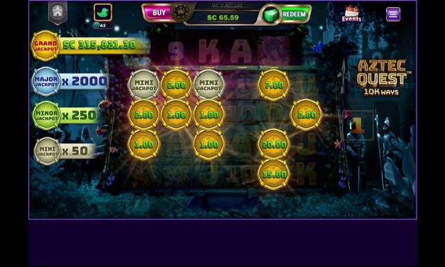 LuckyLand Sweepstakes Casino: Aztec Quest Big Win