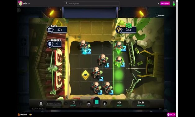 Pulsz Sweepstakes Casino: Mega Heist Big Win #pulsz #onlineslots #megaheistbigwin