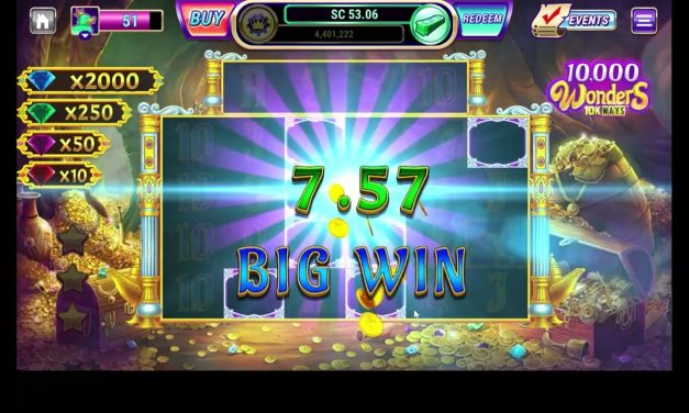 Luckyland Sweepstakes Casino: 10000 Wonders Big Win