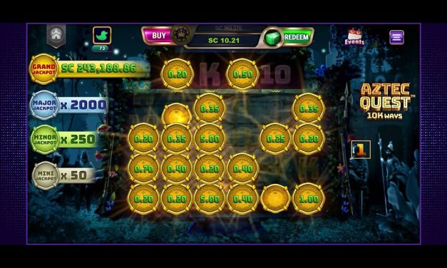 LuckyLand Sweepstakes Casino: Aztec Quest Big Win