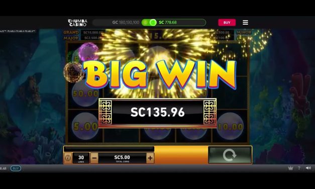 Chumba Sweepstakes Casino: Pearls Pearls Pearls Big Win #sweepstakes #onlinecasino