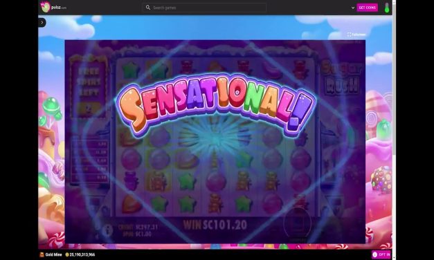 Pulsz Sweepstakes Casino: Sugar Rush Big Win #pulsz #pulszcasino