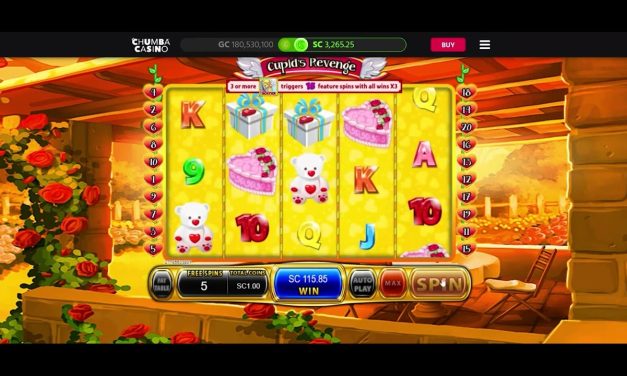 Chumba Sweepstakes Casino: Cupids Revenge Big Win