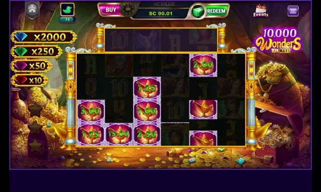 Luckyland Sweepstakes Casino: 10000 Wonders Big Win