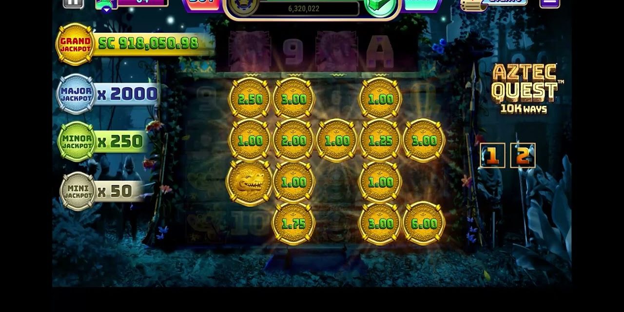 LuckyLand Sweepstakes Casino: Aztec Quest Big Win