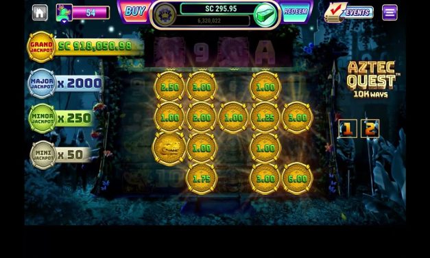 LuckyLand Sweepstakes Casino: Aztec Quest Big Win