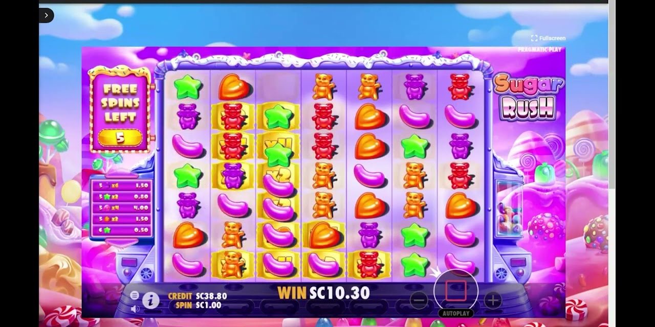 Pulsz Sweepstakes Casino: Sugar Rush Nice Win #pulsz #sugarrush