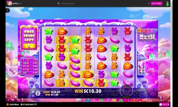 Pulsz Sweepstakes Casino: Sugar Rush Nice Win #pulsz #sugarrush