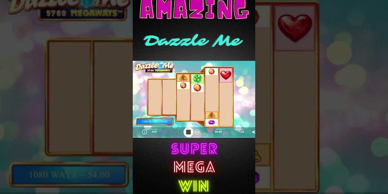 Chumba Sweepstakes Casino: Dazzle Me Big Win #shorts #chumba