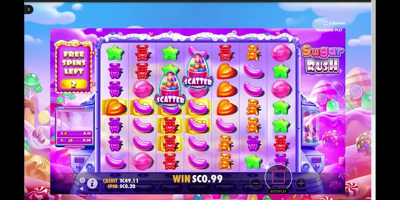 Pulsz Sweepstakes Casino: Sugar Rush Big Win #pulsz #pulszcasino #sugarrushride