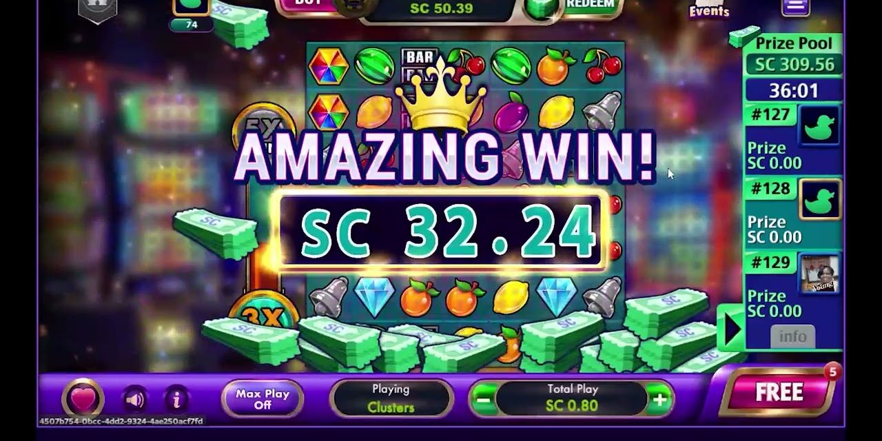 LuckyLand Sweepstakes Casino: Classic Clusters XXX Big Win #sweepstakes #onlinecasino