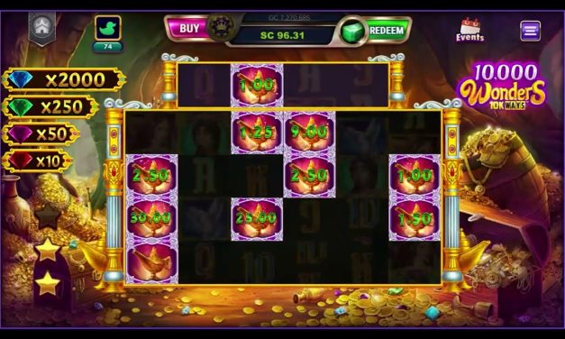 LuckyLand Sweepstakes Casino: 10000 Wonders Big Win #onlinecasino #sweepstakes