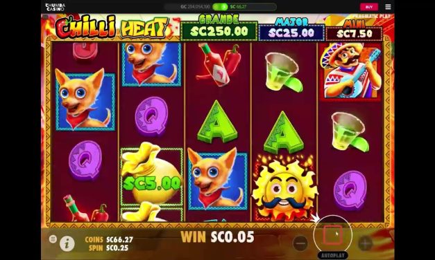 Chumba Sweepstakes Casino: Chilli Heat Nice Wins #chumbacasino #chilliheat