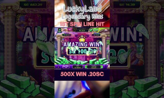 LuckyLand Sweepstakes Casino: Legendary Wins Big Win #shorts #luckyland #legendarywins